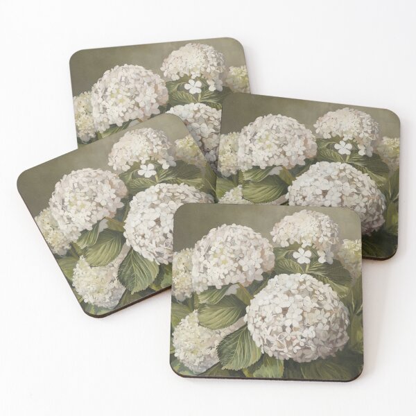 Item preview, White Hydrangea Flower Market designed and sold by Tamas Das.