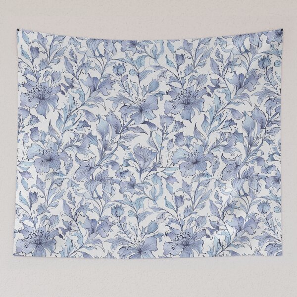 Item preview, Stylised Bellflower Patterns designed and sold by CoolPixels.