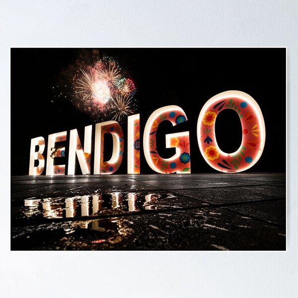 Item preview, Bendigo Fireworks at Easter designed and sold by Joel Bramley.