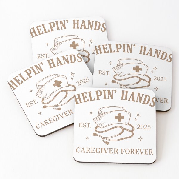 Item preview, Helpin’ Hands Pediatric Nurse Design designed and sold by Giuggimade.