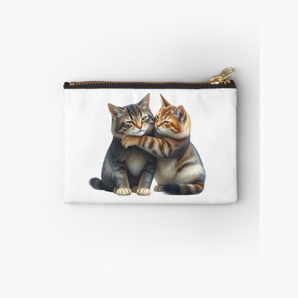 Item preview, Two cuddly cats designed and sold by SommeryLaser.