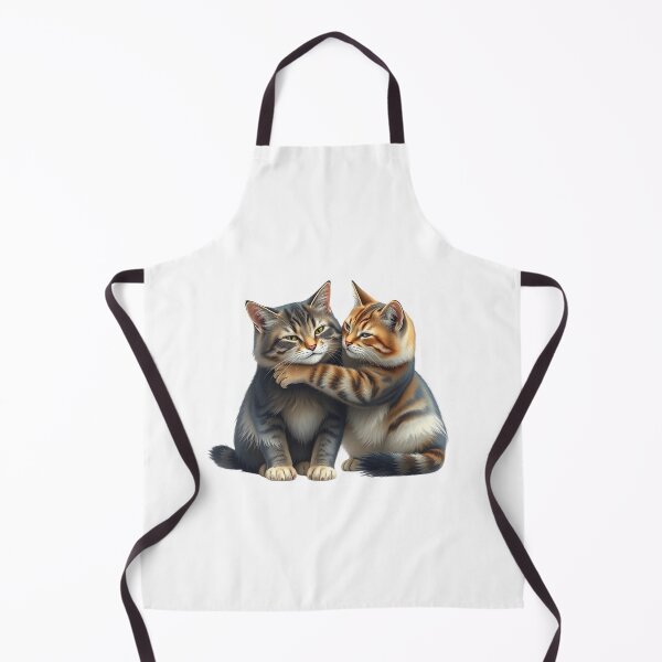 Item preview, Two cuddly cats designed and sold by SommeryLaser.