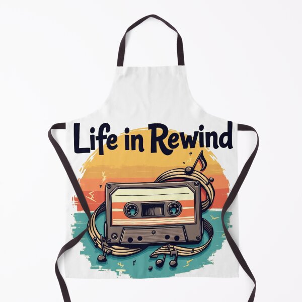 Item preview, Rewind the Good Times – Retro Mixtape Nostalgia Design designed and sold by Madustoks.