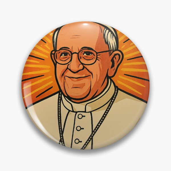 Item preview, Pope Francis Remembered – Bold Memorial Expression designed and sold by Aryabek.