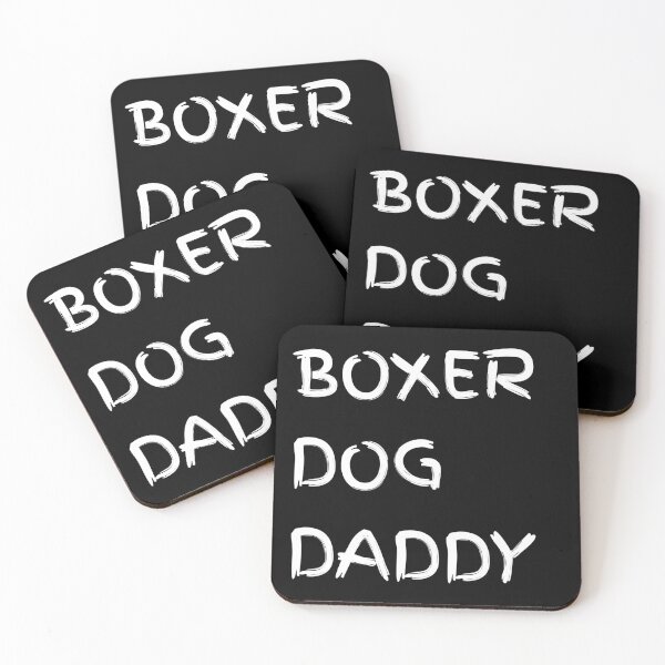 Item preview, Boxer Dog Daddy Design for a proud Boxer Dog Dad and Papa designed and sold by RetroDesignsNW.