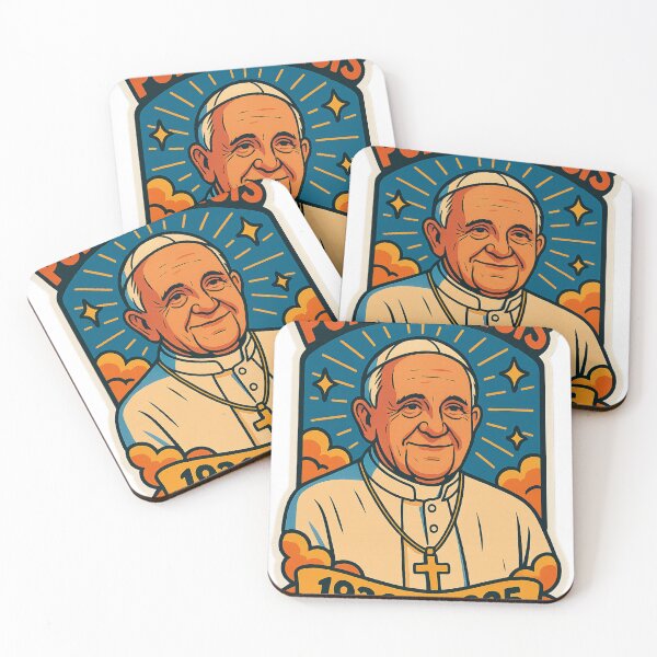 Item preview, Commemorating Pope Francis 1936–2025 in Celestial Light designed and sold by Aryabek.