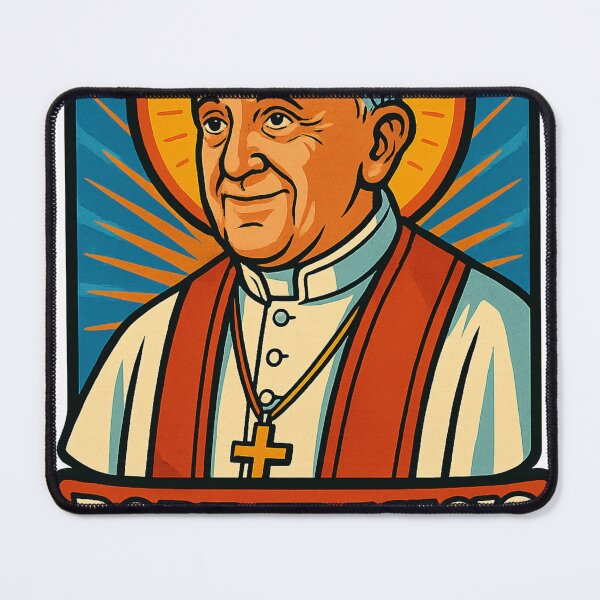 Item preview, Pope Francis Honored in Sacred Portrait – 1936–2025 designed and sold by Aryabek.