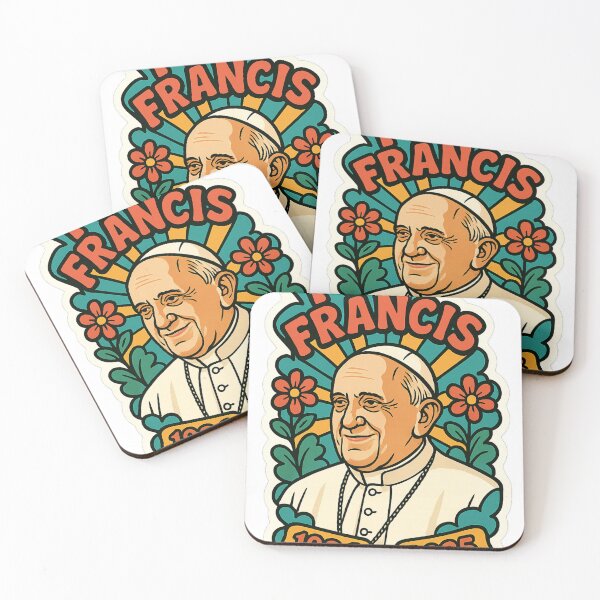 Item preview, Floral Papal Tribute – Pope Francis 1936–2025 designed and sold by Aryabek.