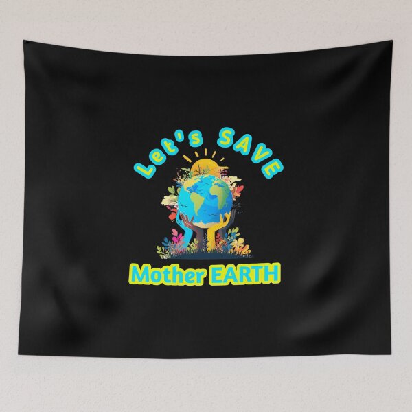 Item preview, Let's Save Mother Earth | SM Typography Tshirt designed and sold by SM Typography T-shirt.