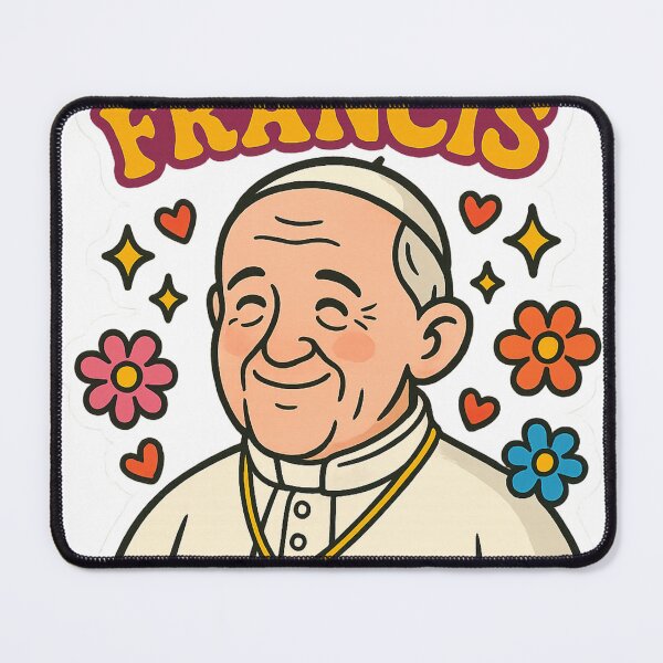 Item preview, Playful Memorial of Pope Francis – 1936 to 2025 designed and sold by Aryabek.