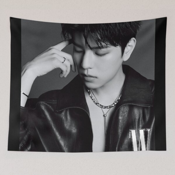 Item preview, Seungmin HOT image Stray Kids boyfriend material W Korea magazine teaser kpop SKZ stay poster designed and sold by Kpop-Noona.