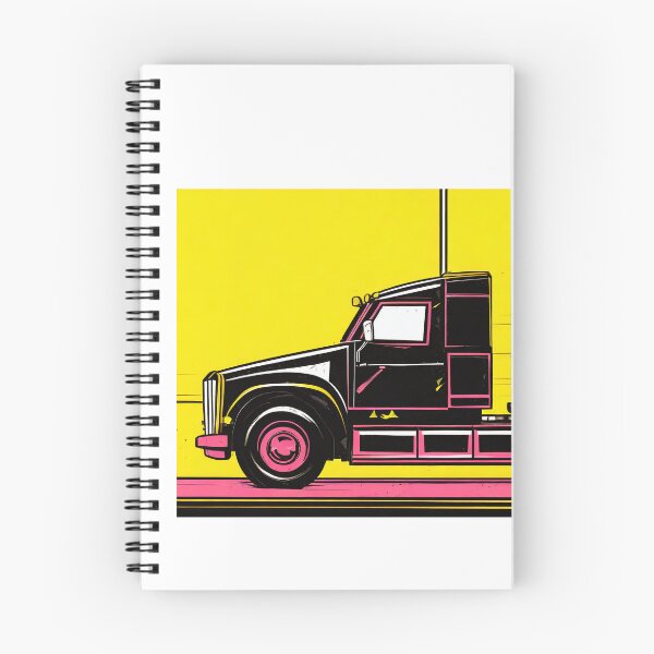 Aperçu de l'œuvre La folie des camions créée et vendue par BADESIGNZZ.
