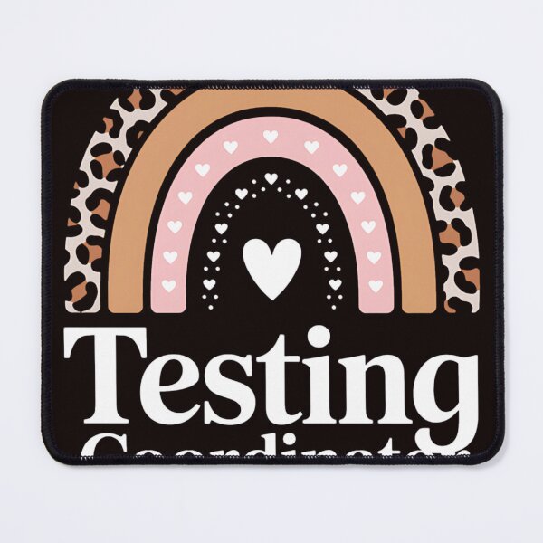 Item preview, Testing Coordinator Rainbow Leopard Test Day Teacher Student designed and sold by MAKOPOKOShop.