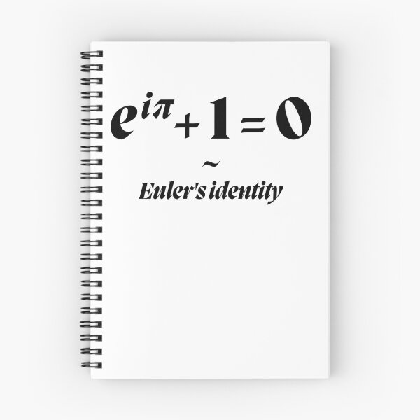 Item preview, Euler’s Identity – The Most Beautiful Equation designed and sold by ratartdesign.