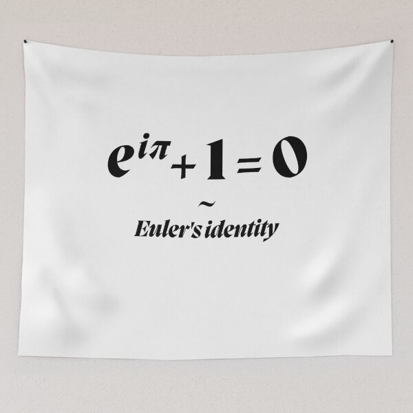 Item preview, Euler’s Identity – The Most Beautiful Equation designed and sold by ratartdesign.