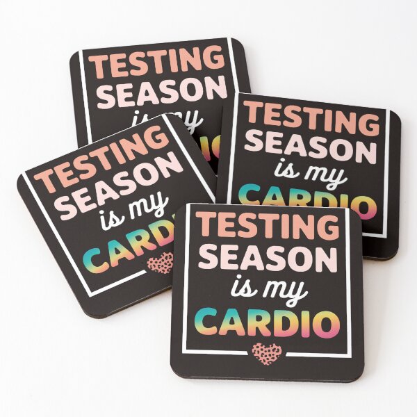 Item preview, Testing Season Is My Cardio Retro Groovy Teacher Test Day designed and sold by MAKOPOKOShop.