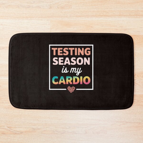 Item preview, Testing Season Is My Cardio Retro Groovy Teacher Test Day designed and sold by MAKOPOKOShop.