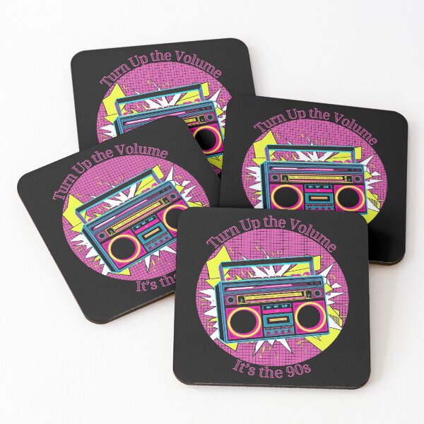 Item preview, Retro Boom Box Neon Music Vibes designed and sold by ChicTrendz.