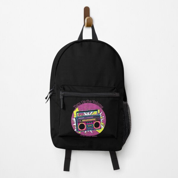 Item preview, Retro Boom Box Neon Music Vibes designed and sold by ChicTrendz.