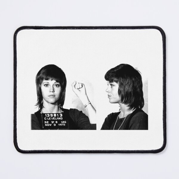 Item preview, Jane Fonda Mugshot designed and sold by pophlo.