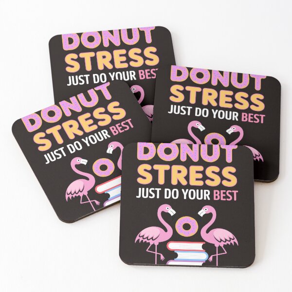 Item preview, Donut Stress Just Do Best Costume Donuts Lover Flamingos designed and sold by MAKOPOKOShop.
