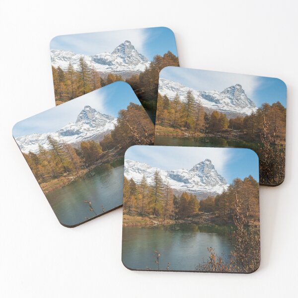 Item preview, The Matterhorn and the Blue Lake – A Mirror of Silence  designed and sold by FineFrameStudio.