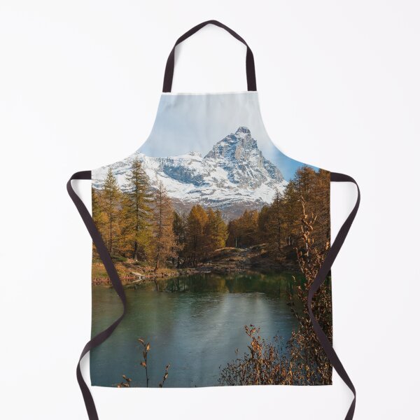 Item preview, The Matterhorn and the Blue Lake – A Mirror of Silence  designed and sold by FineFrameStudio.