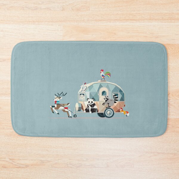 Item preview, Animal journey – caravan full of adventure in geometric style designed and sold by Kisho.