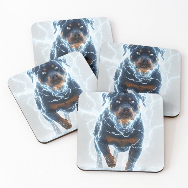 Item preview, Lightning Rottweiler  designed and sold by MountAshDesigns.