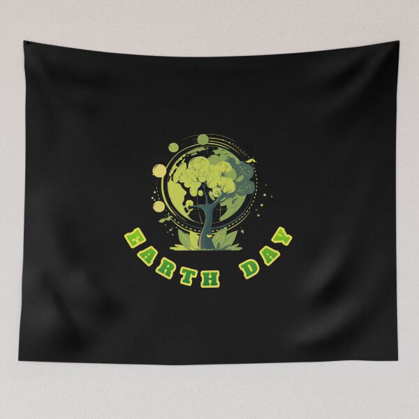 Item preview, Happy World Earth Day | SM Typography Tshirt designed and sold by SM Typography T-shirt.