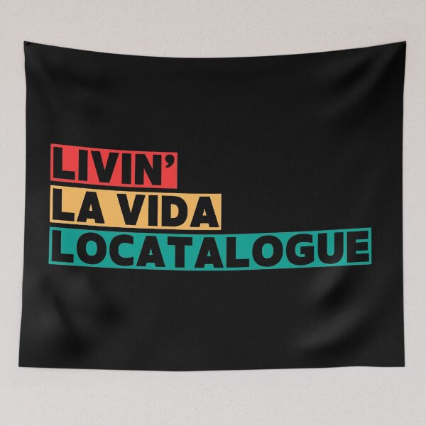 Item preview, Livin’ La Vida Locatalogue – Funny Archivist Slogan designed and sold by Straight-Up Snark.