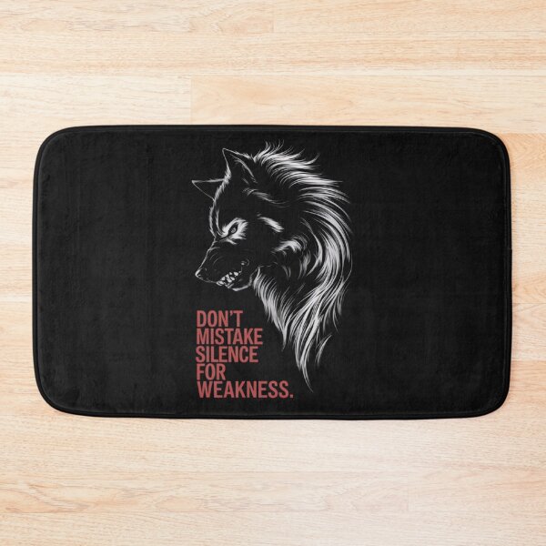 Item preview, DON'T MISTAKE SILENCE FOR WEAKNESS designed and sold by BugiDesignArt.