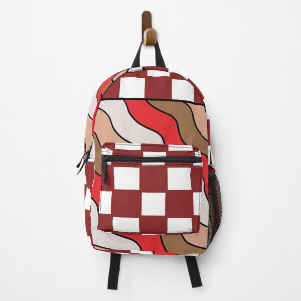 Item preview, Maroon Retro Tiles designed and sold by MKFDesigns.