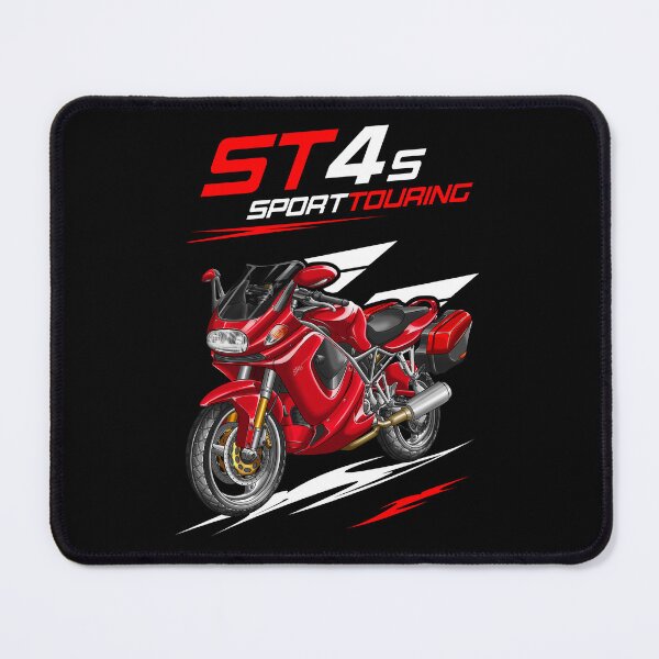 Item preview, Ducati ST4S (Red + Saddlebags) for Motorcycle Riders designed and sold by MotoApparelHub.