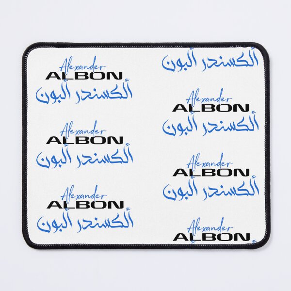 Item preview, Alexander Albon Saudi Arabia GP designed and sold by Shop-by-Juste.