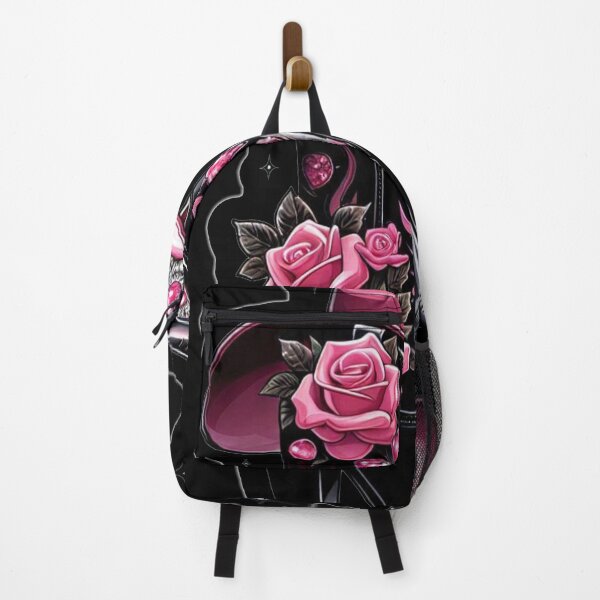 Artikelvorschau, Schwarze Stiefel, rosa Rosen und Bling entworfen und verkauft von Andyt.