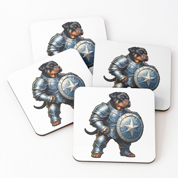 Item preview, Knight Rottweiler in Armour  designed and sold by MountAshDesigns.