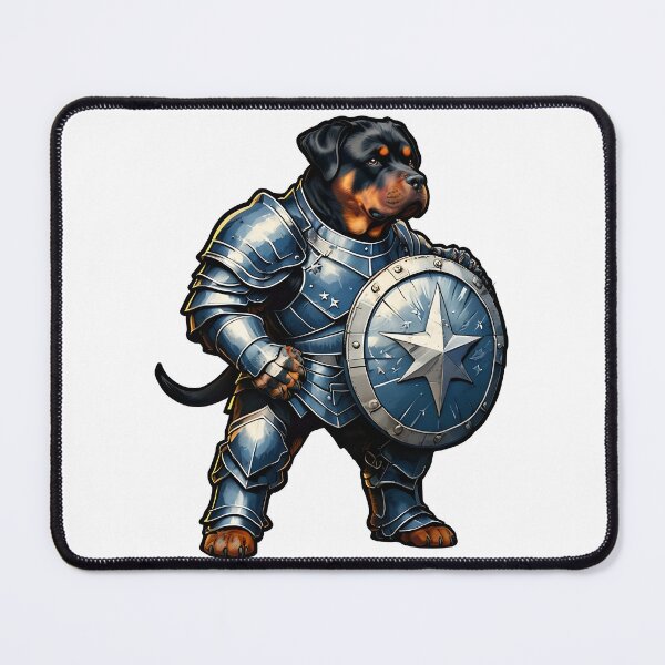 Item preview, Knight Rottweiler in Armour designed and sold by MountAshDesigns.