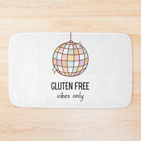 Item preview, Gluten Free Vibes Only Pastel Disco Ball Design for Coeliac Style & Celebration designed and sold by My Gluten Free Life UK.