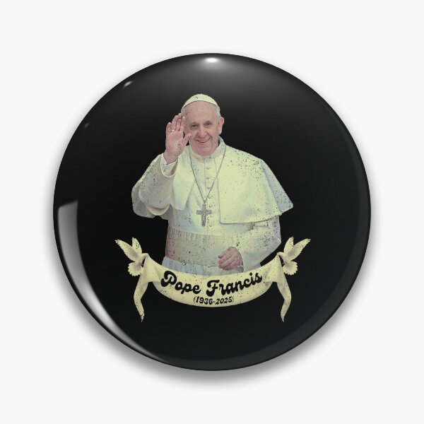 Item preview, Vintage Pope Francis designed and sold by MackenzieBin.
