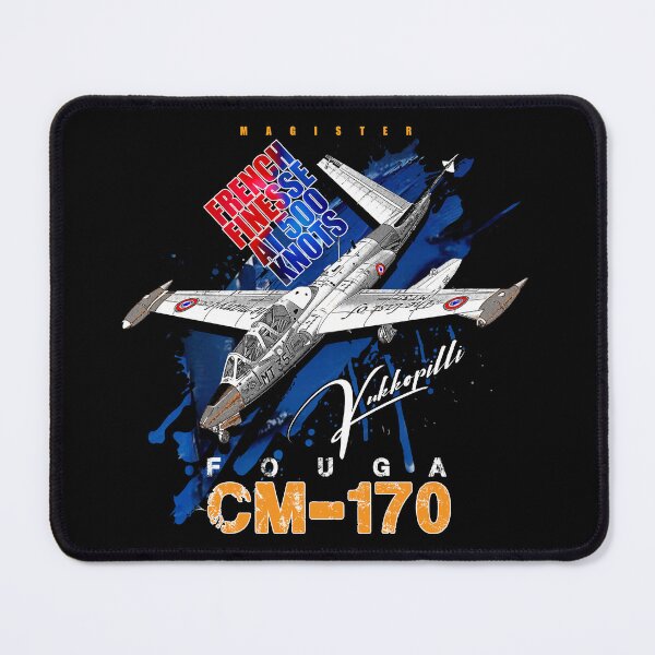 Item preview, Fouga CM.170 Magister – Vintage French Jet Trainer Illustration designed and sold by Aerolovers.