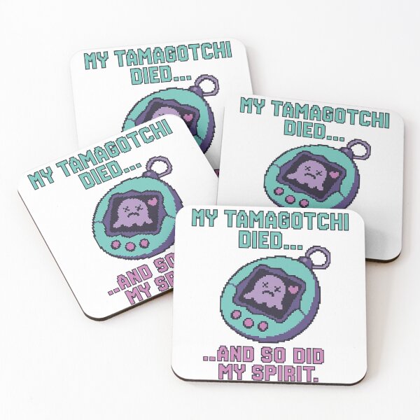 Item preview, My Tamagotchi Died designed and sold by STATICDUST.