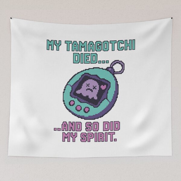 Item preview, My Tamagotchi Died designed and sold by STATICDUST.