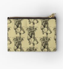Vintage Anatomical Heart Studio Pouch