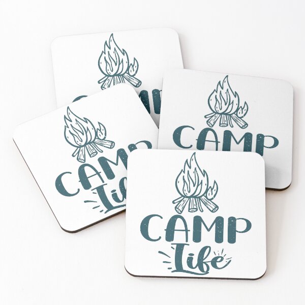 Item preview, Camp Life Inspirational Camping Quotes designed and sold by Faiza Styles.