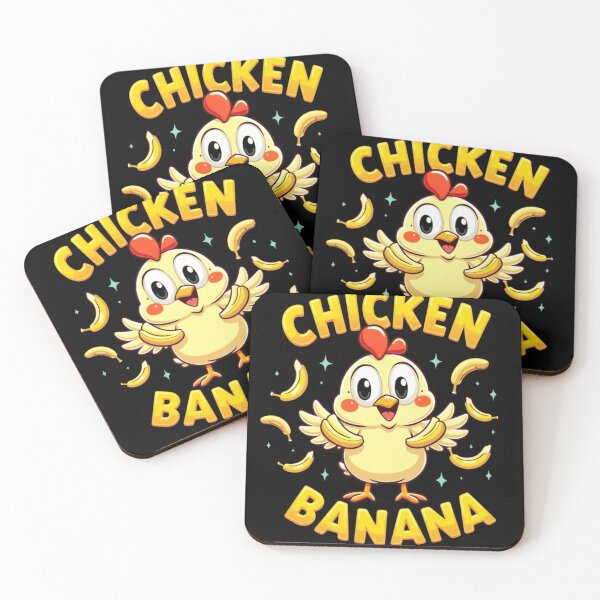 Item preview, Funny Chicken Banana Cartoon Meme Design designed and sold by haitrieuic96.