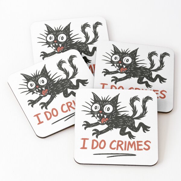 Item preview, I Do Crimes designed and sold by STATICDUST.