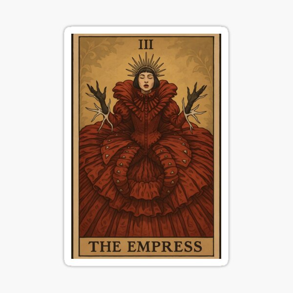 Vista previa del artículo con la obra «LADY GAGA MAYHEM TAROT LA EMPERATRIZ», diseñado y vendido por Ceremonials-.