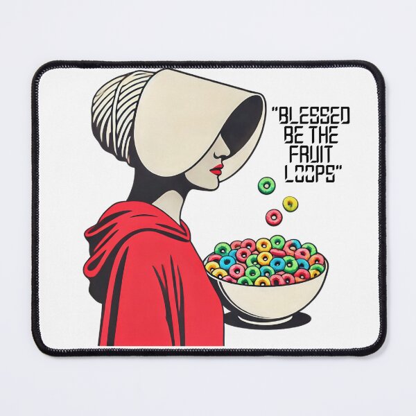 Item preview, Handmaid's Tale Parody – Fruit Loops Minimalist Art designed and sold by KriticalDesigns.