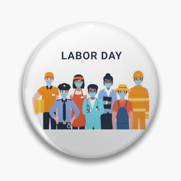 Item preview, Honoring the Heroes of Labor: Happy Labor Day!" designed and sold by julia alwali.